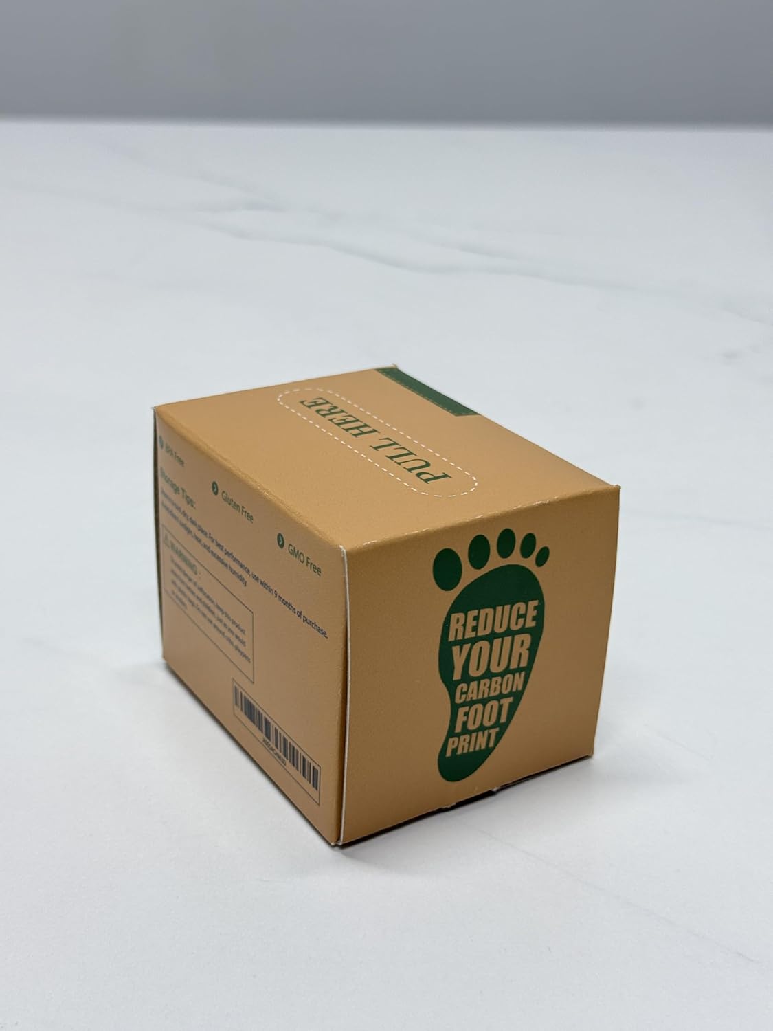 Compostable 2.6 Gallon Trash Bags with Drawstring – 25 Count