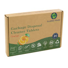 Garbage Disposal Cleaner Tablets – Foaming Deodorizer, Orange Citrus, 24 Count