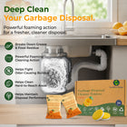 Garbage Disposal Cleaner Tablets – Foaming Deodorizer, Orange Citrus, 24 Count