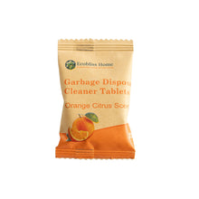 Garbage Disposal Cleaner Tablets – Foaming Deodorizer, Orange Citrus, 24 Count