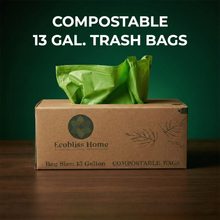 Compostable 13-Gallon Trash Bags